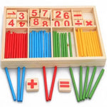 Montessori Education Wooden Counting Sticks