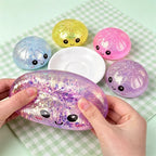 BunBuddies Glitter Dumpling Squishy Toy