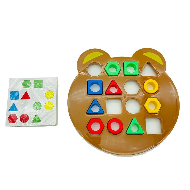 Shape and Color Matching Battle Game