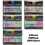Artist's Dream Dual-Tip Acrylic Paint Markers
