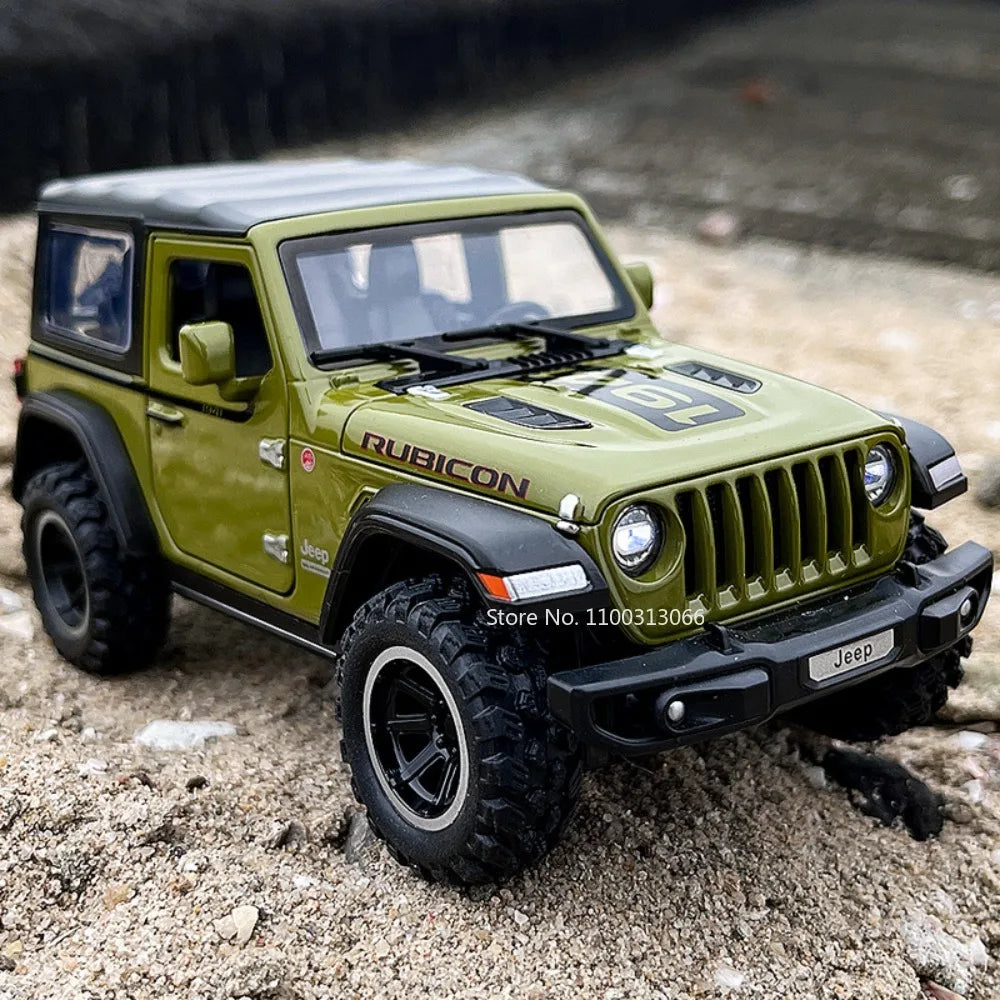 Off-Road Diecast Toy Car with Sound & Light