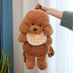 Plush Teddy Dog Backpack