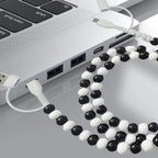 4-in-1 Beaded Charging Cable – 66W Fast Charger