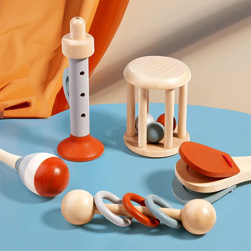 Wooden Baby Musical Instrument Set, photo 2
