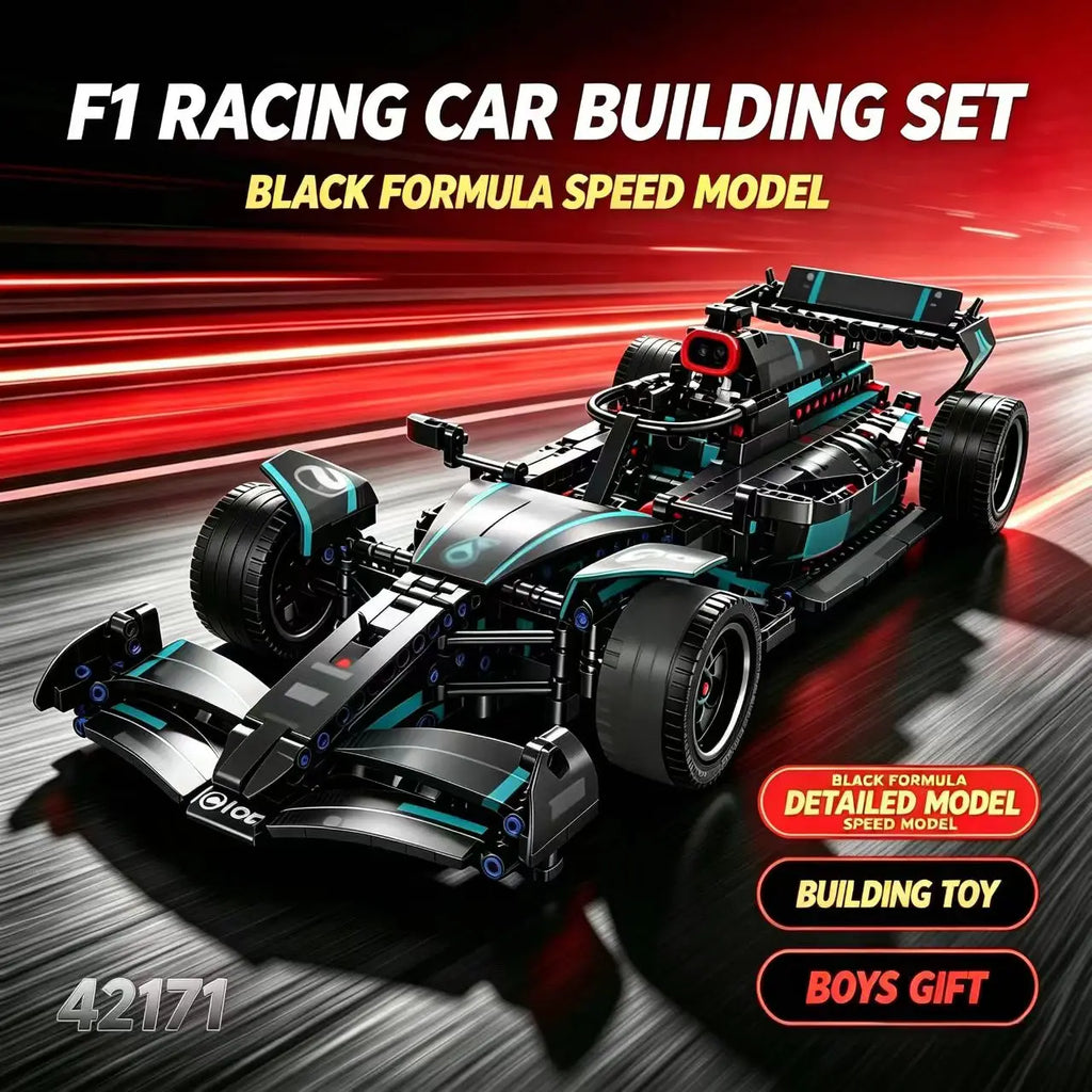 Racing Car Building Block Set