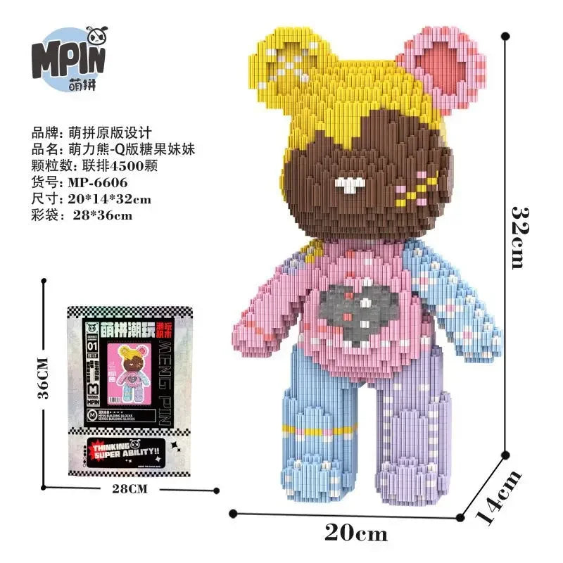 BlockBear™ Premium Building Block Set