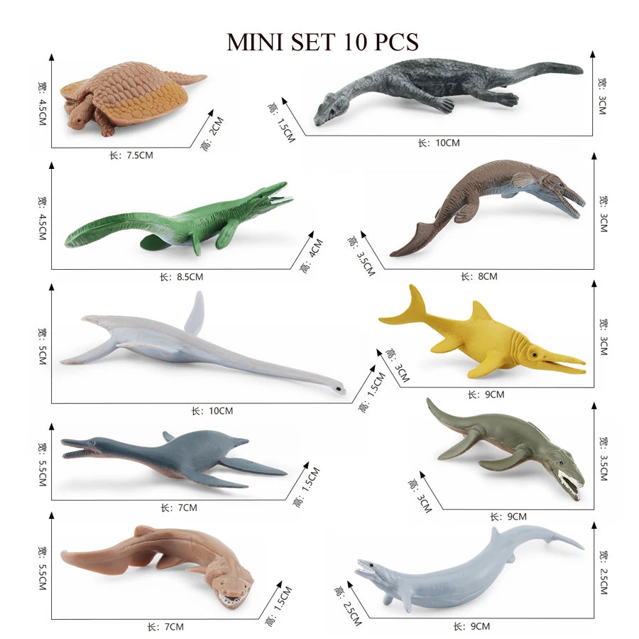 Realistic Ocean Animal Figurines Set