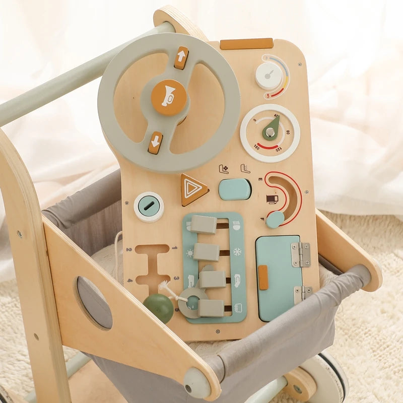 Wooden Montessori Steering Wheel