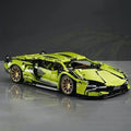 Green Sports Car Building Set (1690 Pieces)