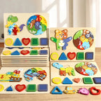 Wooden Chunky Animal 3D Puzzle, photo 2