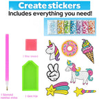 Stick & Paint Magic Gem Sticker Art Kit