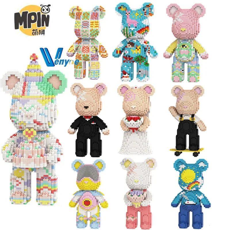 BlockBear™ Premium Building Block Set