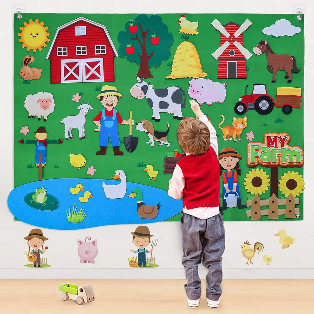 Felt Story Board Set for Kids