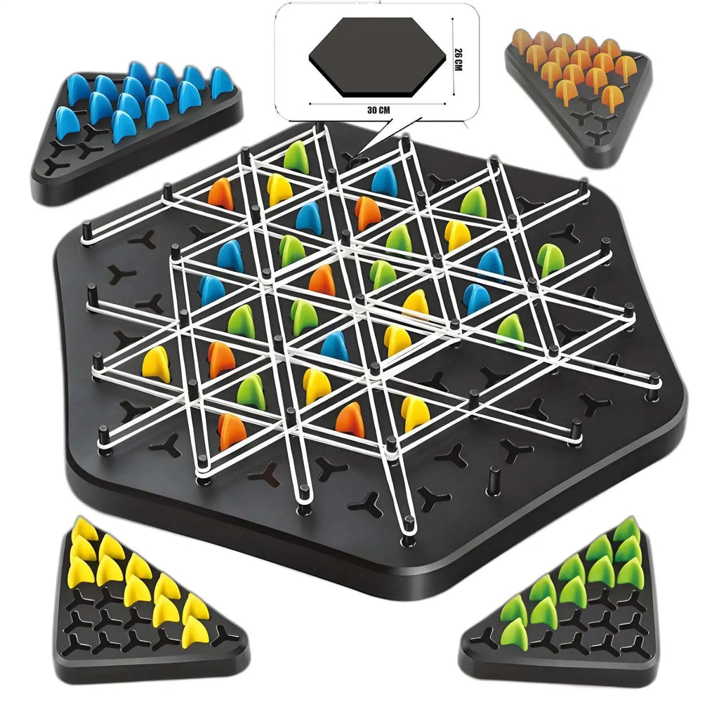 Triangle Chess Duel Strategy Game