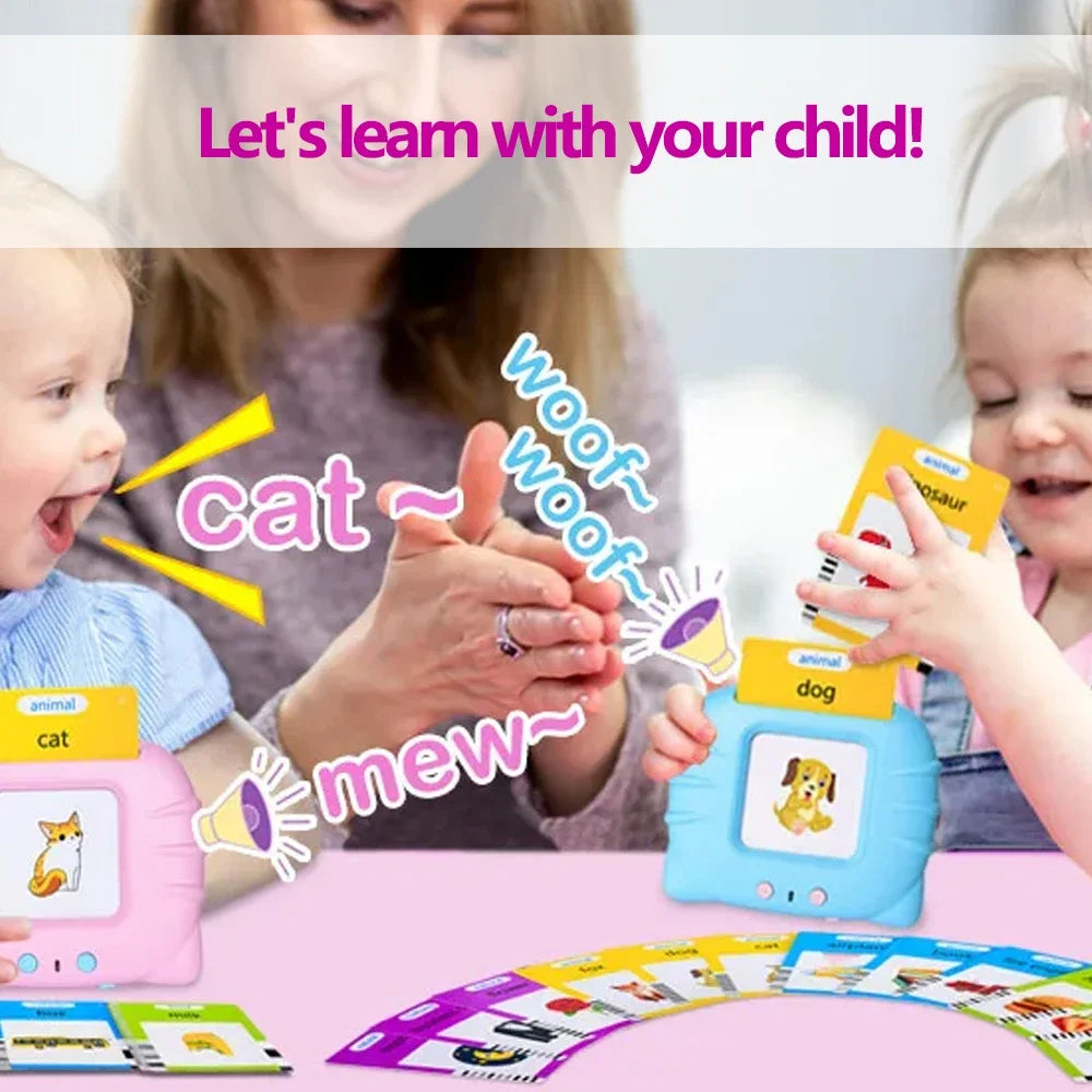 Kids Talking Flash Cards (224 Words)