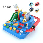 Track Adventure Rail Car Toy Set