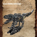 STEM Mechanical Jurassic Dinosaur Building Set – Motorized T-Rex Model