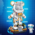 PANLOS Astronaut Teddy Bear Building Set