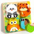 Wooden Animal Shape Puzzle (4 Designs)