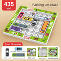 ParkLogic™ Magnetic Parking Maze – Montessori Puzzle & Brain Game