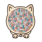SereniCat 135-Piece Wooden Puzzle