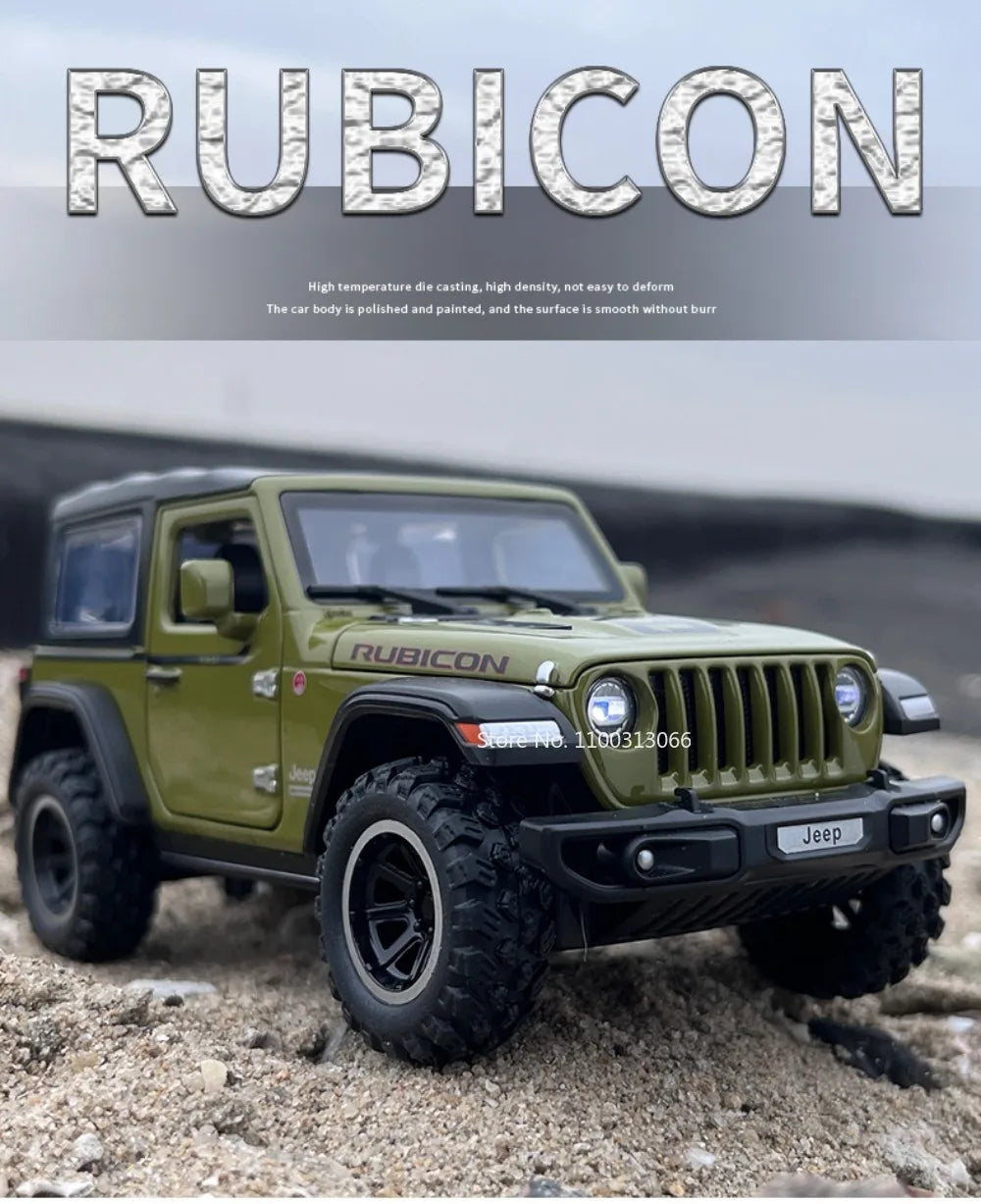 Wrangler Rubicon Model Car