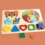 Wooden Chunky Animal 3D Puzzle, photo 4