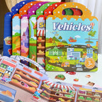 Reusable Jelly Sticker Quiet Book, photo 4