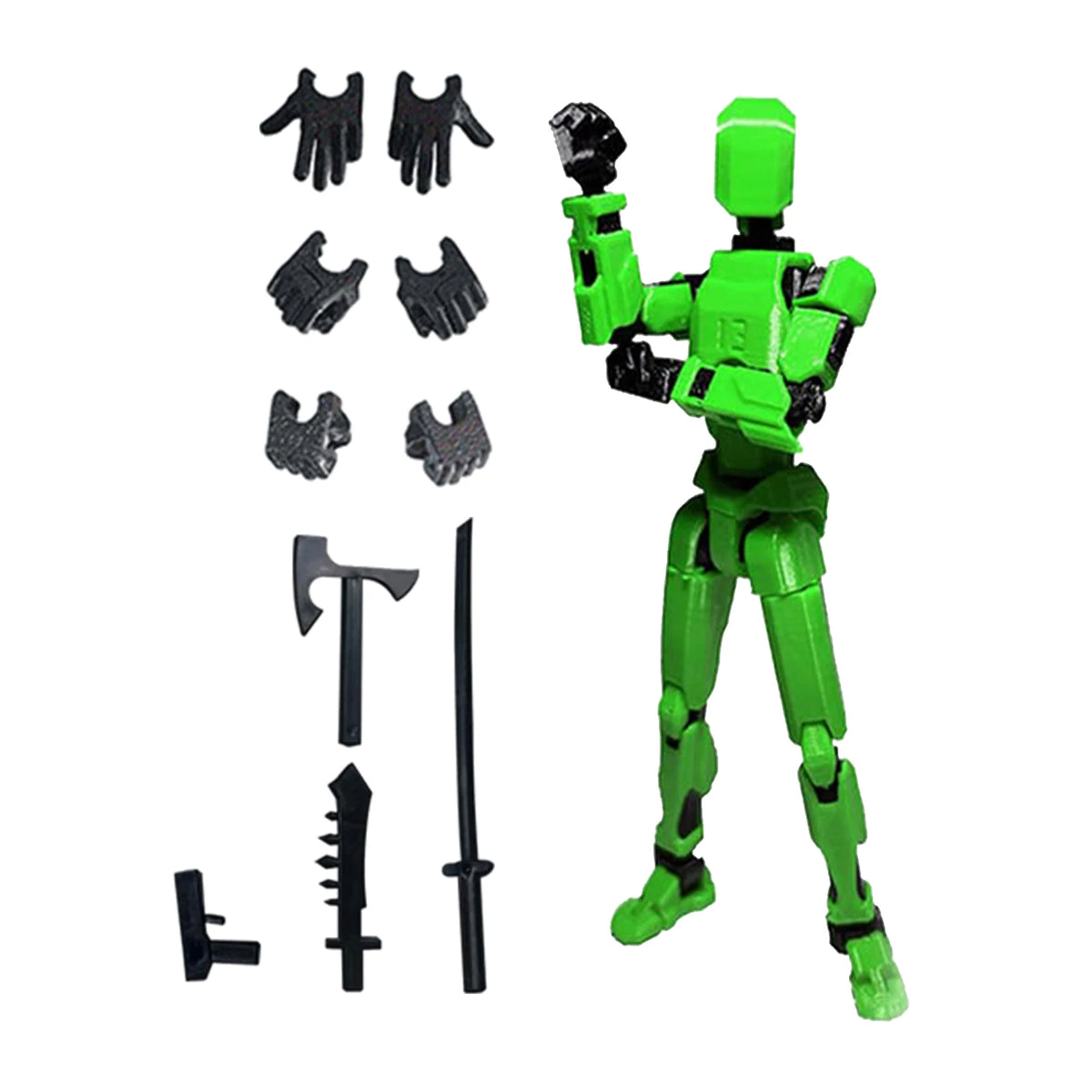 Multi-Jointed Poseable Robot Figure