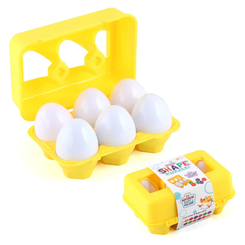 12 Montessori Chicken Matching Eggs