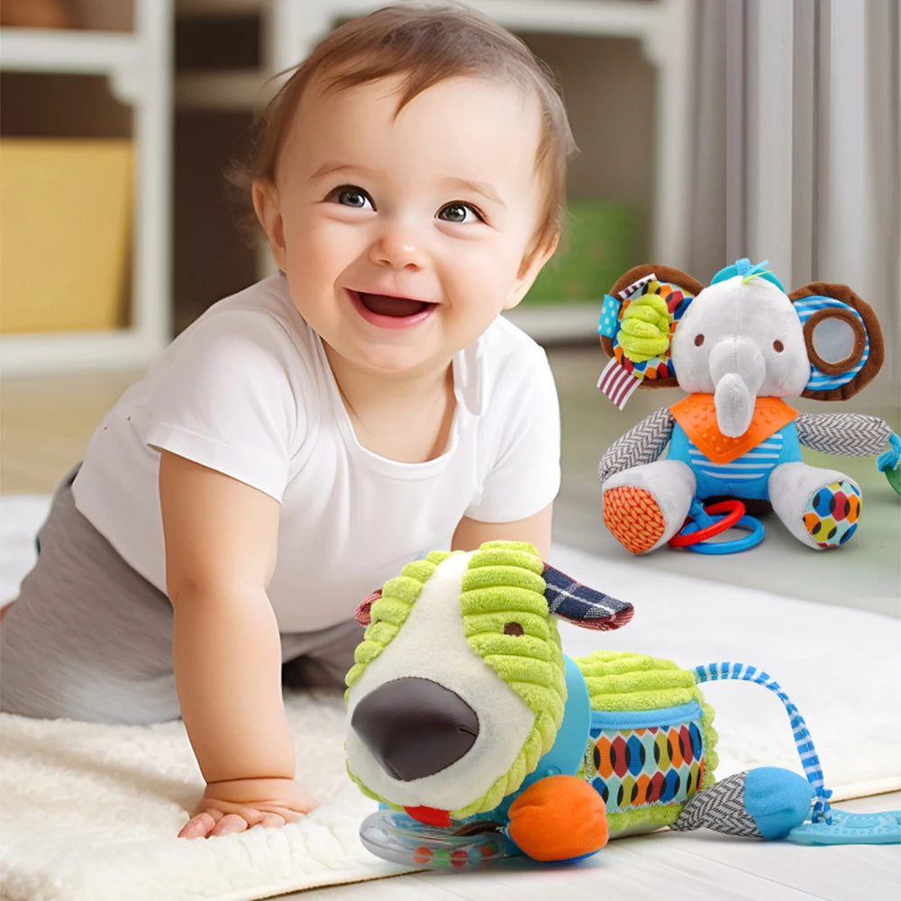 Hanging Animal Plush Stroller Toy