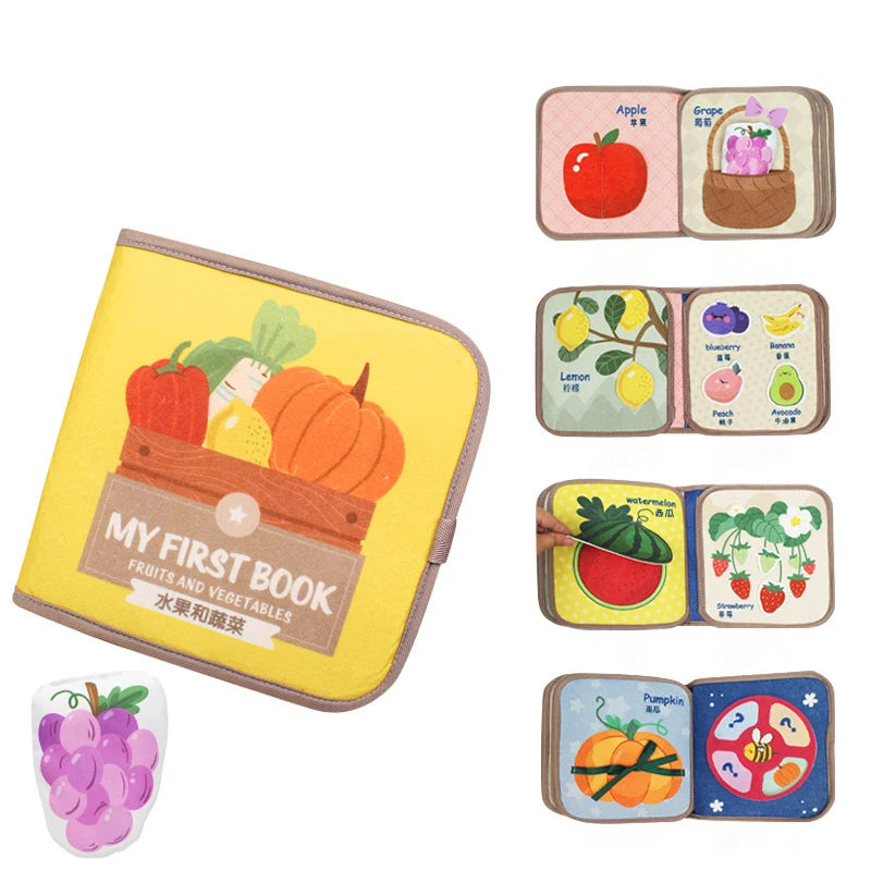Toddler Felt Busy Quiet Book