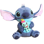Disney Stitch Plush Doll – Soft Stuffed Toy (Blue & Pink)