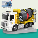 Inertia Concrete Mixer Truck Toy with Sound & Lights