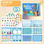Montessori Busy Book Quiet Activity Binder