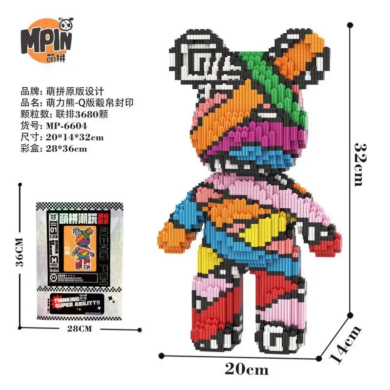 BlockBear™ Premium Building Block Set