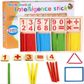 Montessori Wooden Counting Sticks Math Set