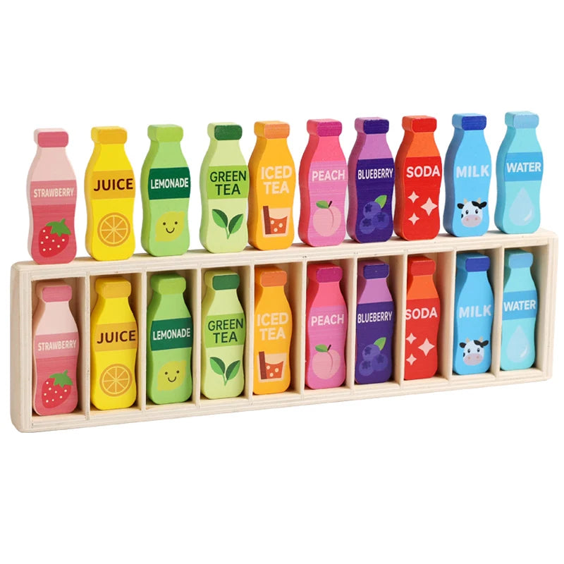 Montessori Wooden Color Sorting Set