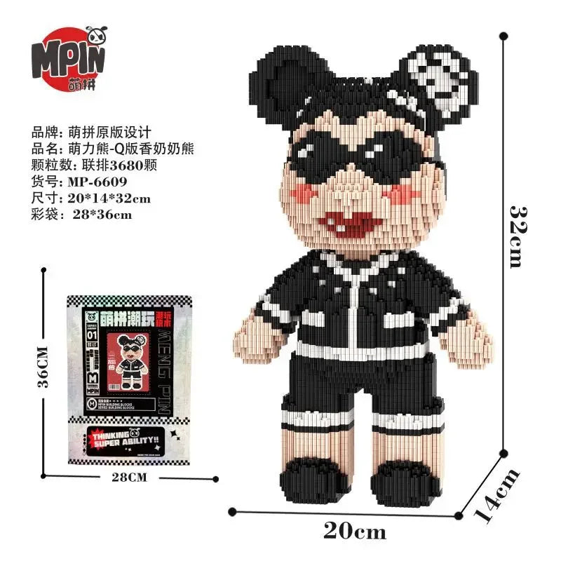 BlockBear™ Premium Building Block Set