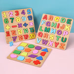 Montessori Wooden Puzzle Board for Toddlers