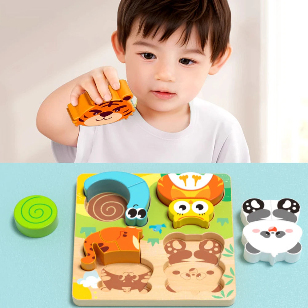 Wooden Animal Shape Puzzle (4 Designs), photo 5