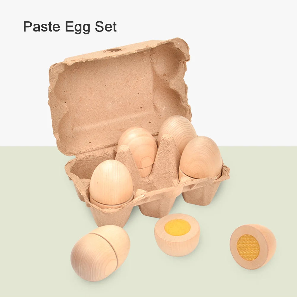 Wooden Pretend Play Food Set