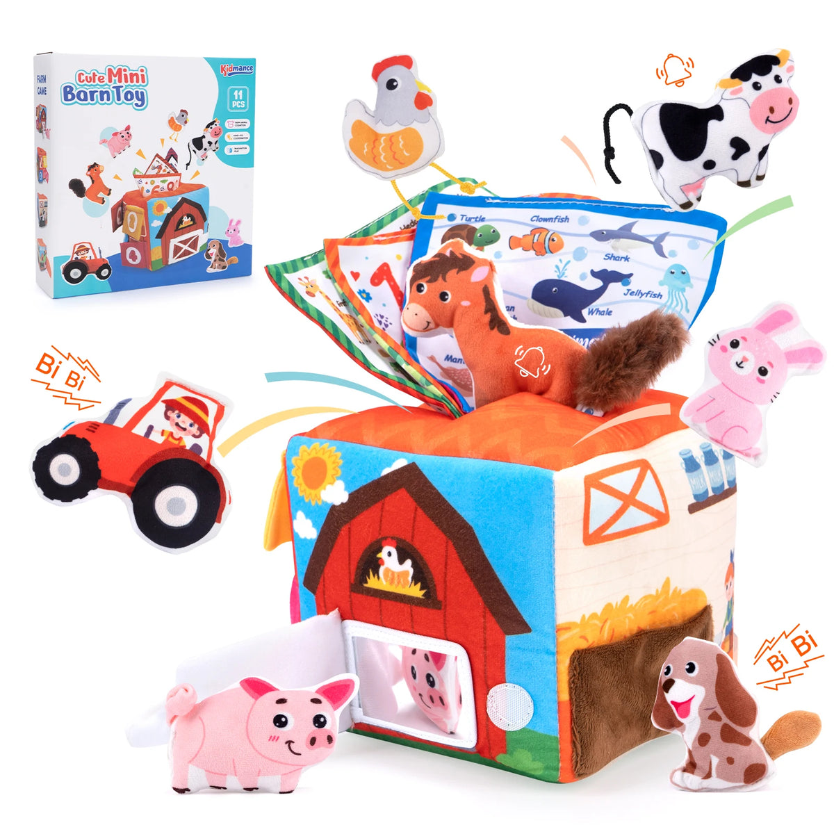 Soft Plush Sensory Play Sets for Babies