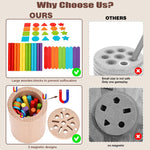 Wooden Color Sorting Toy
