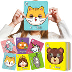 Interactive ABC Flash Cards with Animal Masks