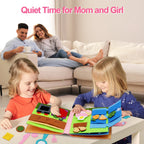 Montessori 3D Busy Book Story Cloth Activity Board