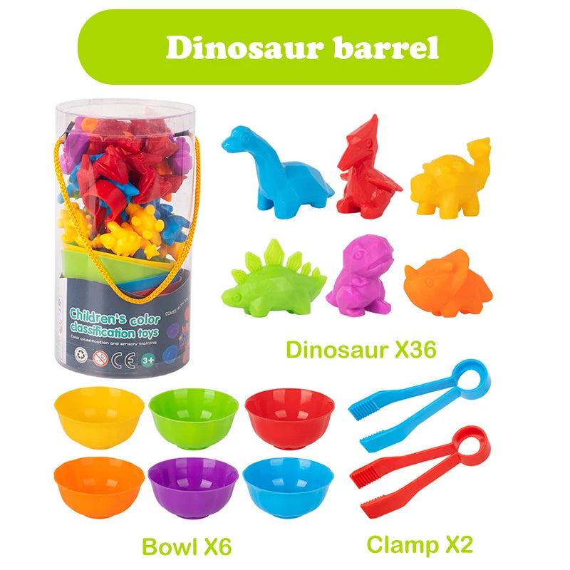Animal Counting & Sorting Learning Toy – Early Education Classification Set