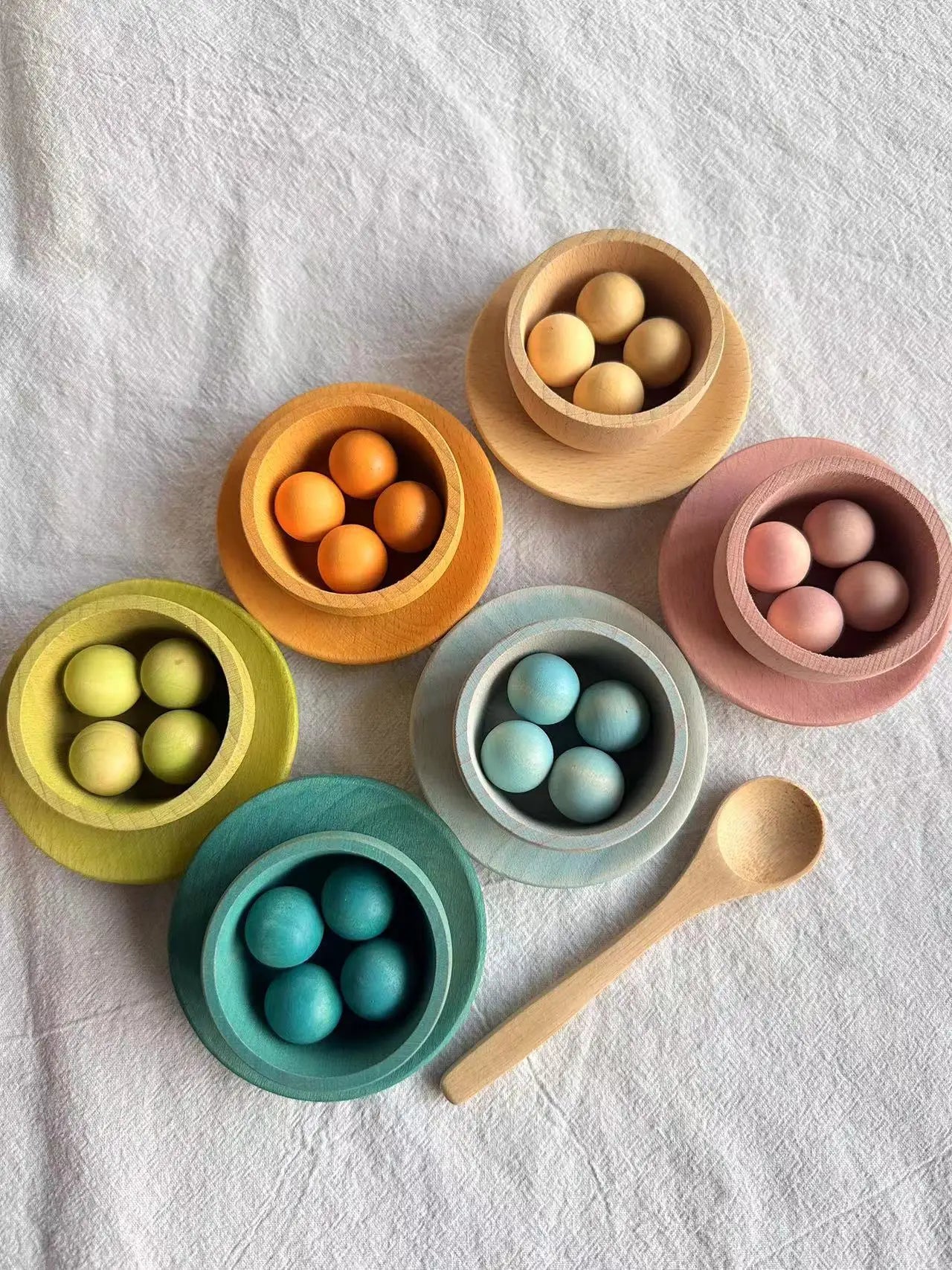 Montessori Sorting Bowls Set