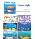 Magic Scene Sticker Book