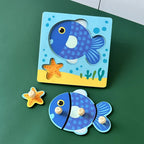 Wooden Peg Puzzle Boards (8 Themes)
